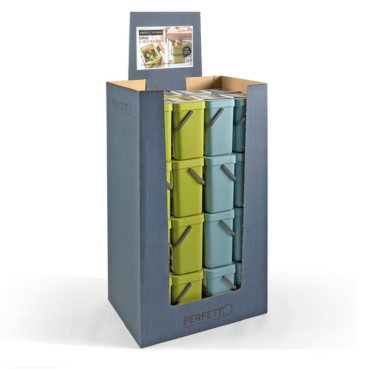 ORGANIC WASTE BIN - 32 piece display - coll. GINO - 5 lt.