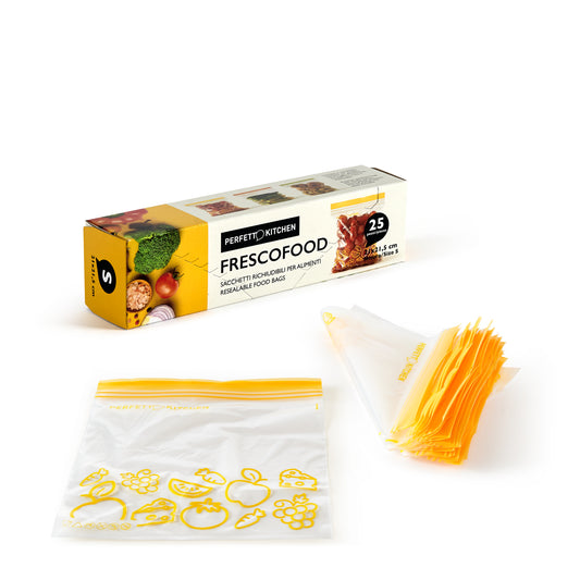 FRIDGE/FREEZER BAG - Frescofood (25pcs) (21x21.5cm) S