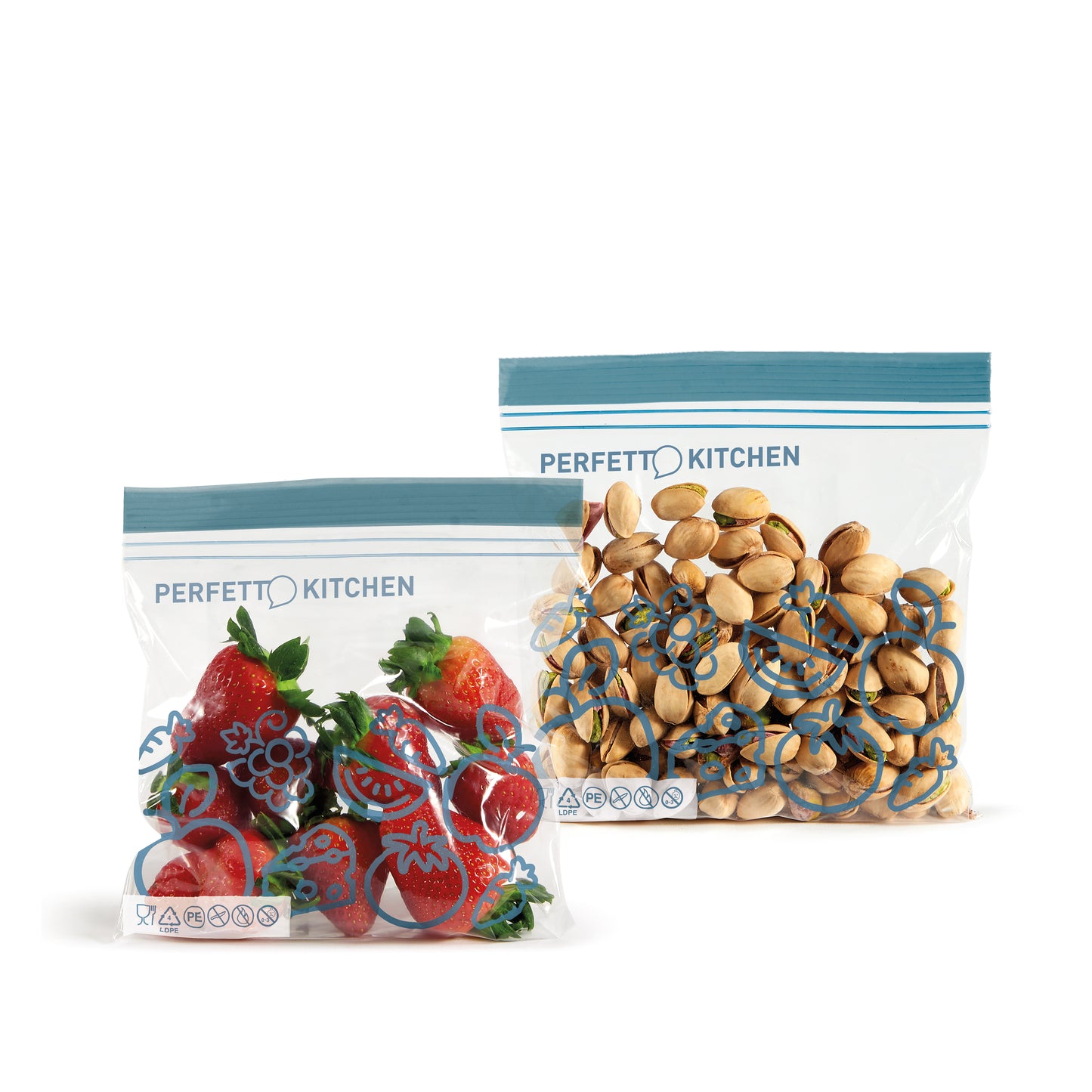 FRIDGE/FREEZER BAG - Frescofood - 25 pieces per pack - 17x15 cm - XS - 0.5lt