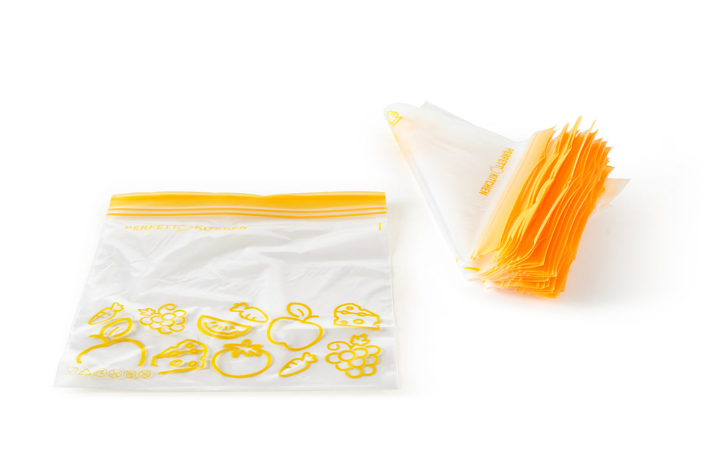 FRIDGE/FREEZER BAG - Frescofood - 20 pieces per pack - 21x21.5 cm - S - 1.5lt