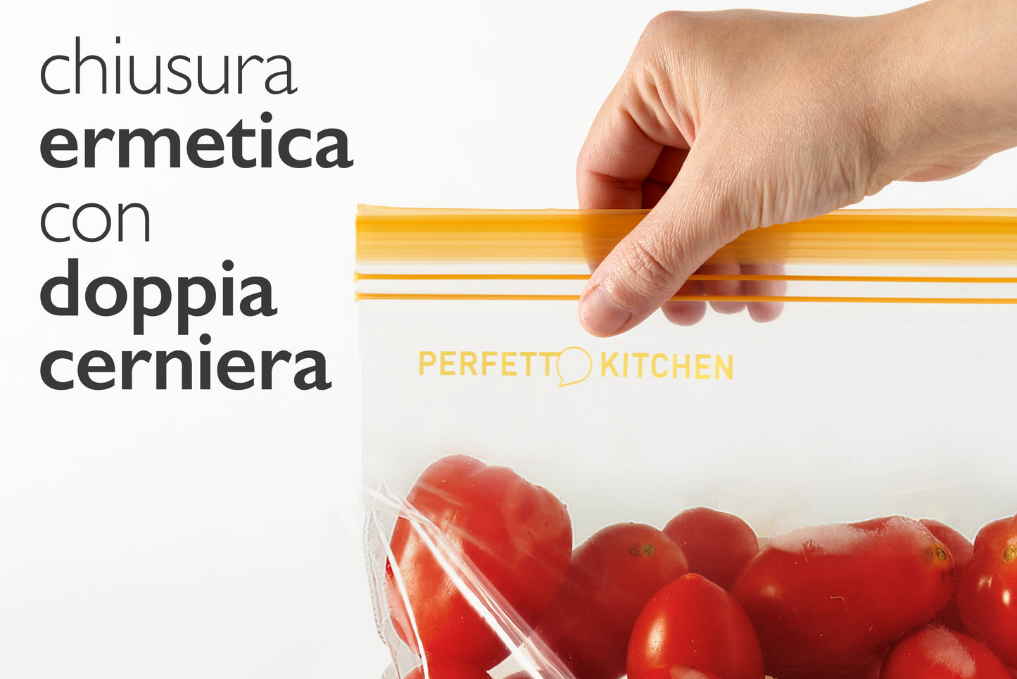 FRIDGE/FREEZER BAG - Frescofood - 20 pieces per pack - 21x21.5 cm - S - 1.5lt