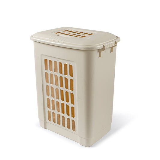 LAUNDRY BASKET "Aurora" - 60 lt. - Cream