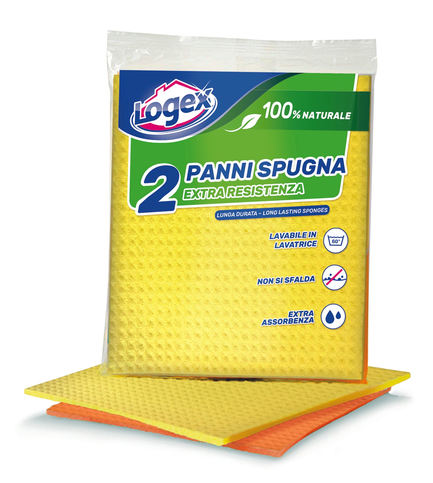 SPONGE CLOTHS - Logex (18x20cm) (2pcs)