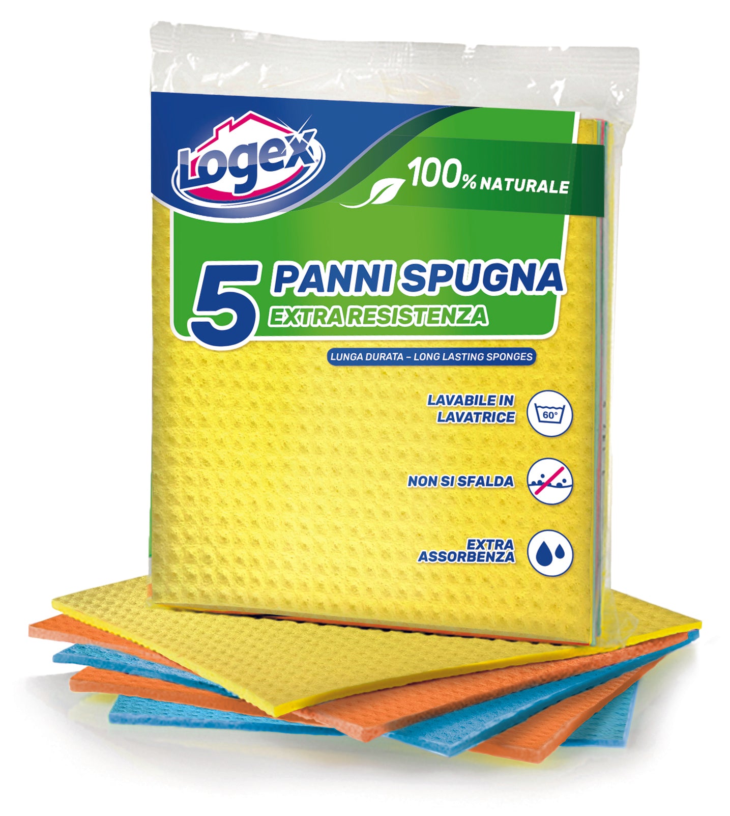 SPONGE CLOTHS - Logex (18x20cm) (5pcs)