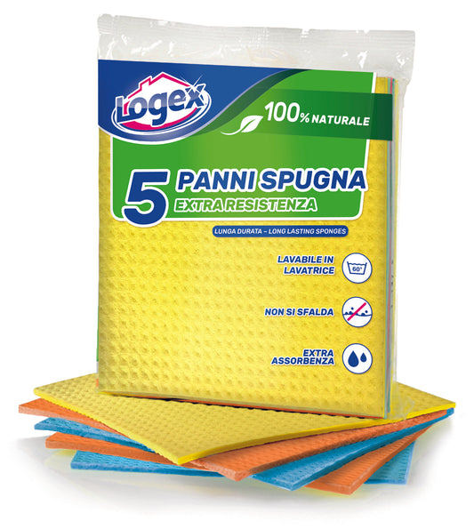 SPONGE CLOTHS - Logex (18x20cm) (5pcs)
