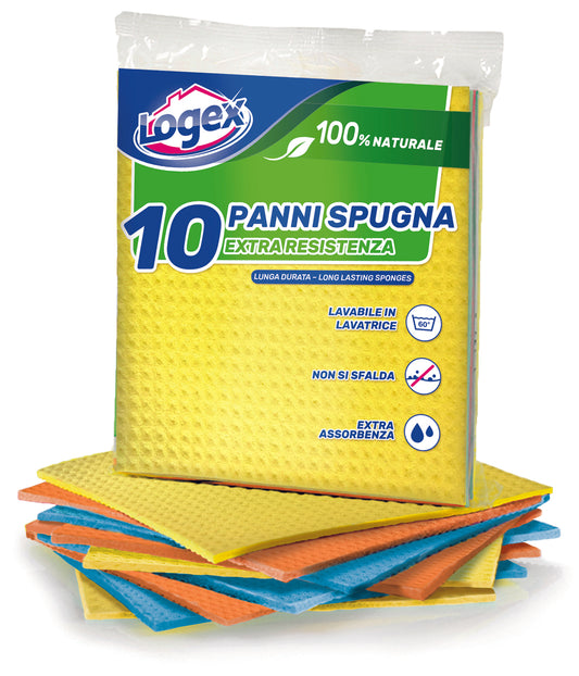 SPONGE CLOTHS - Logex (18x20cm) (10pcs)