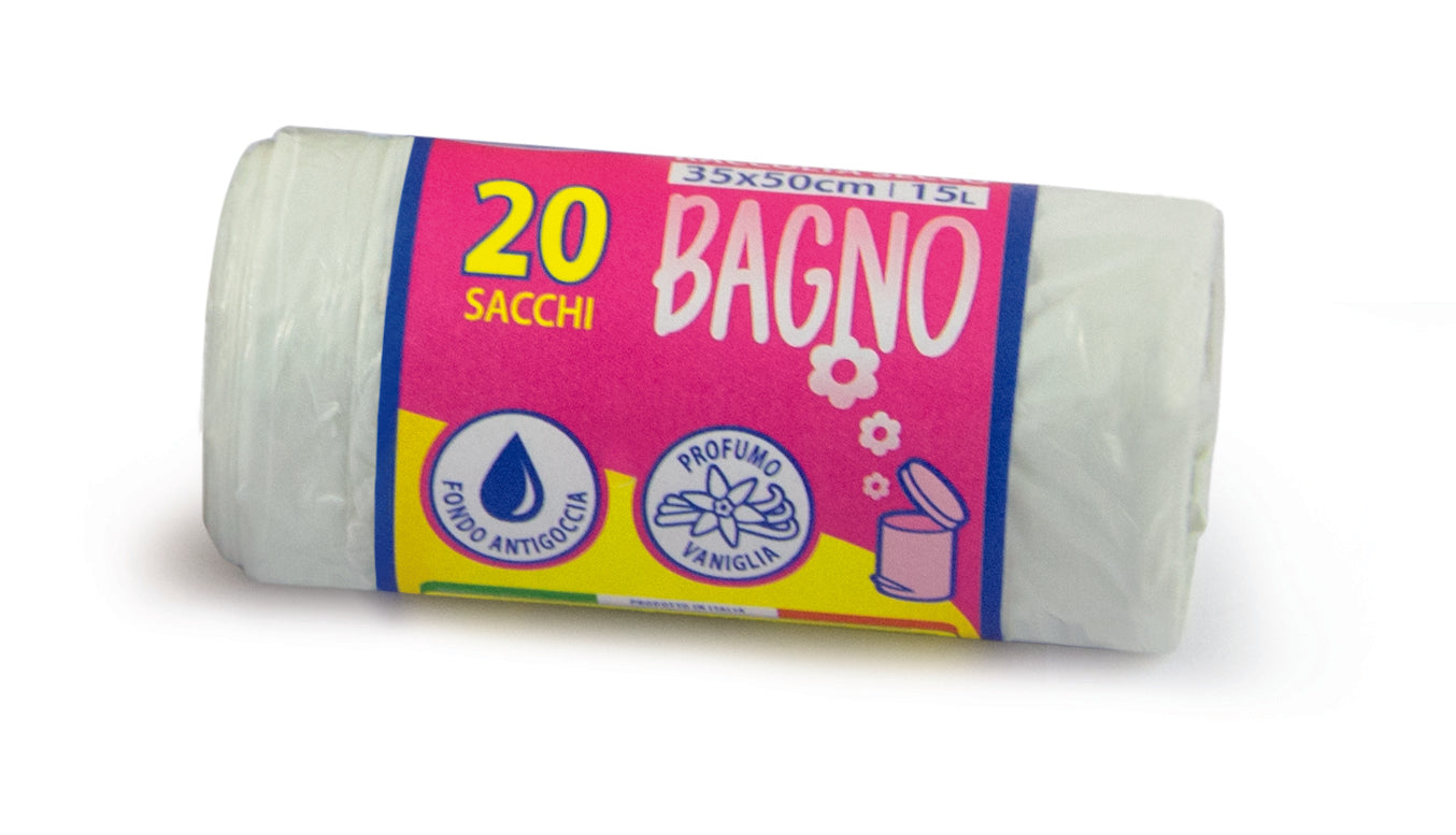 BATHROOM BIN LINERS - Logex (35x45cm) (20pcs)