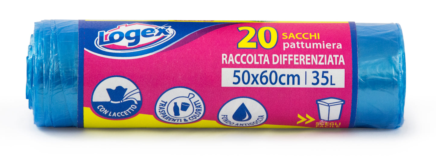 BIN LINERS - Logex (50x60cm) (30L)