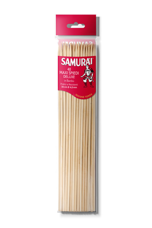 BAMBOO SKEWERS - Samurai (30cm) (40pcs)