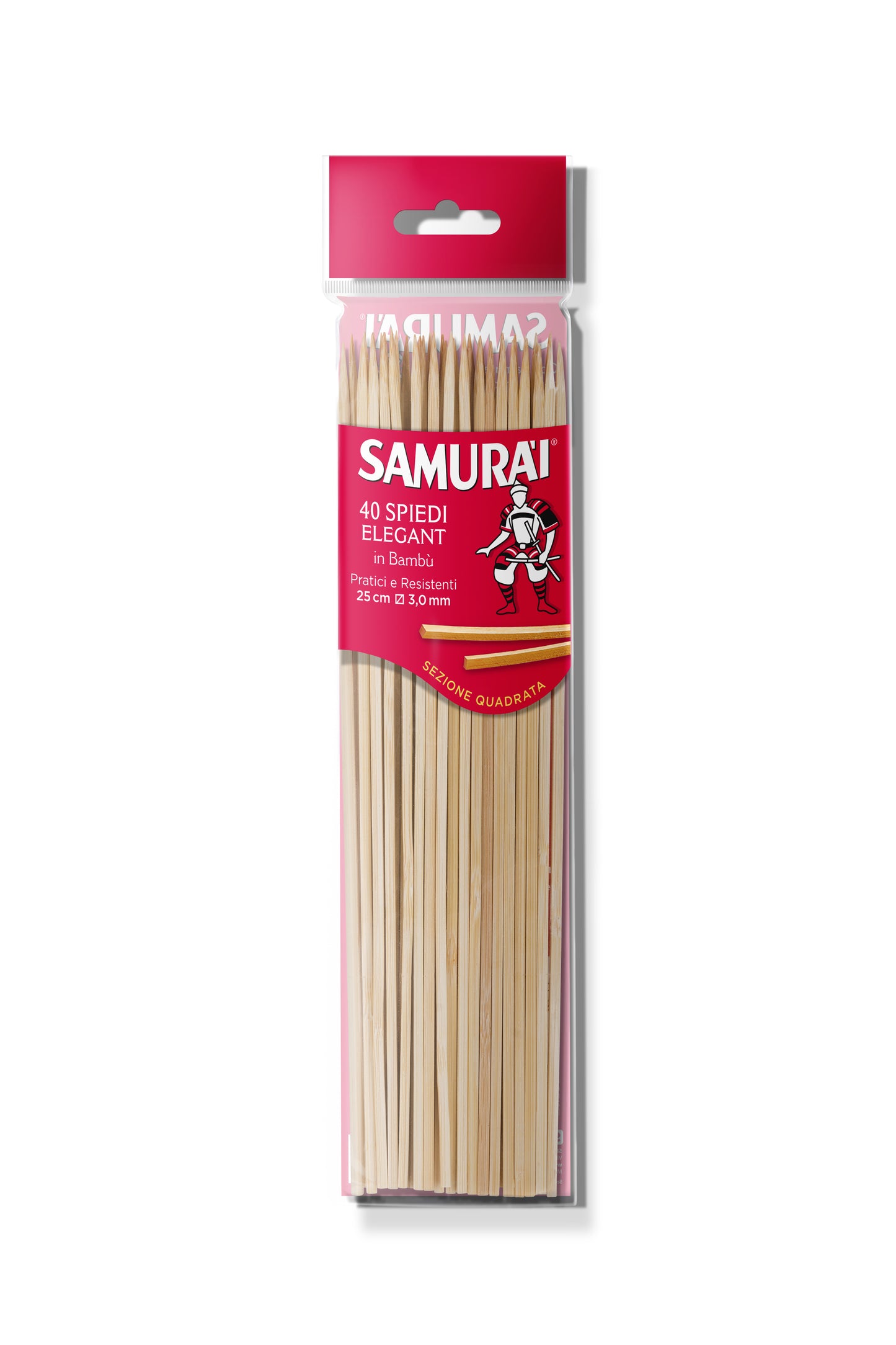 BAMBOO SKEWERS - Samurai (25cm) (40pcs)
